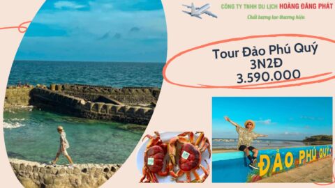Tour đảo Phú Quý 3 ngày 2 đêm - 3.590.000 VND