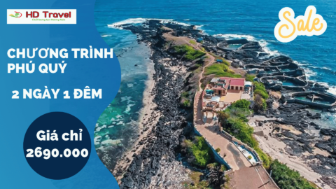 Tour đảo Phú Quý 2 ngày 1 đêm - 2.690.000 VNĐ